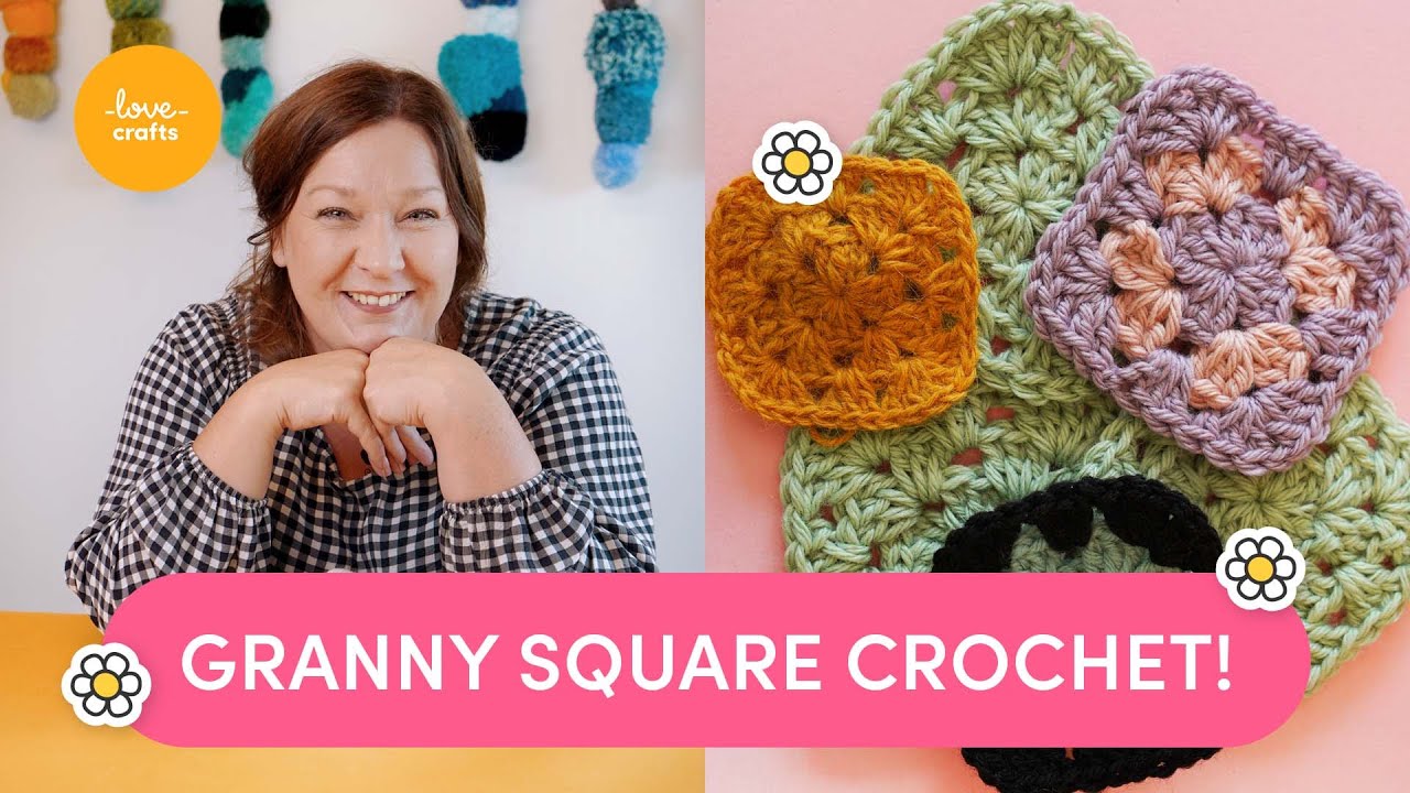 How To Crochet Granny Squares - ספר מוקלט - HowExpert, Stefani
