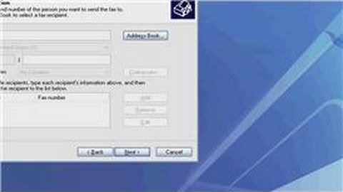 Windows XP : How to Send a Fax From Windows XP
