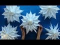 Sterne basteln mit Papier-Butterbrottüten zu Weihnachten. Einfache DIY Weihnachtssterne falten. Deko