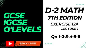 D-2 Math Ex 12A | Exercise 12A D-2 Math | Volume of Pyramid | Easy Math by Brainybites |