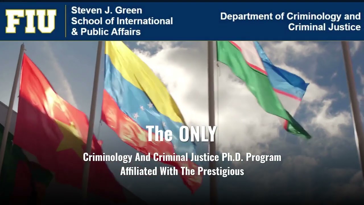 phd international crime and justice fiu