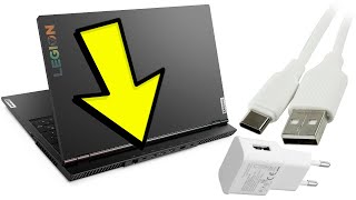 Можно ли зарядить ноутбук через телефонную зарядку USB Type-C