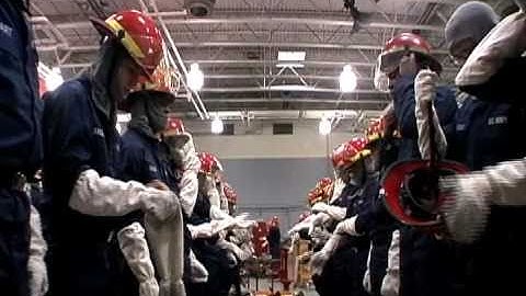 Navy Boot Camp: Firefighting