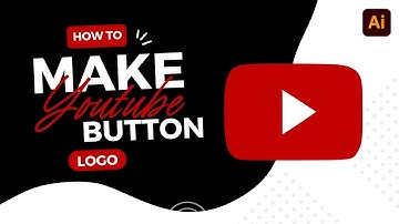 Easy way to make YouTube Play Button in Illustrator | Adobe Illustrator