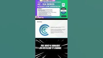 Azure Storage Accounts & Blobs Full Tutorial | Hands-On for AZ-104 Exam | PolyCloud | summary