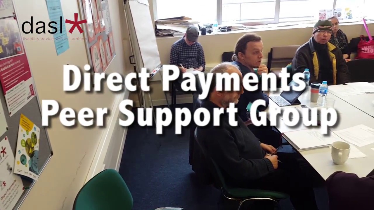 DIRECT PAYMENTS peer support group by DASL - YouTube