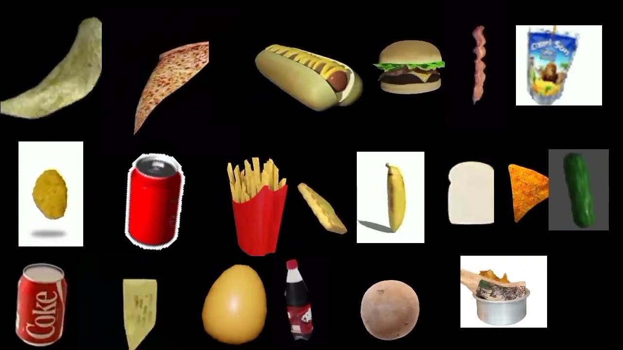 20 spinning foods YouTube