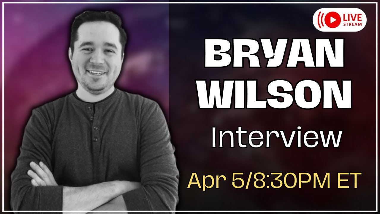 Bryan Wilson Author Interview || #Interview #BookTube - YouTube