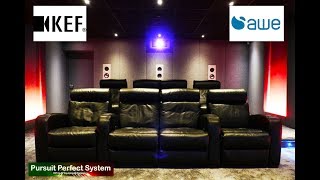 REFERENCE Home Cinema KEF Reference Ci Custom Installation Part 1 extreme home cinema sound system