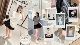 느좋 ZARA 자라걸 vs 핀터레스트 에디텀걸 16개 입어보기 하울👯‍♀️🖤+여름 코디 꿀팁까지˚₊✩‧₊