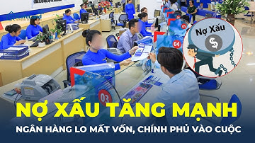 Nợ xấu tăng mạnh, ngân hàng lo mất vốn: CHÍNH PHỦ VÀO CUỘC | CafeLand