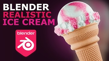 Blender 4.2 | Make Ice Cream | Tutorial