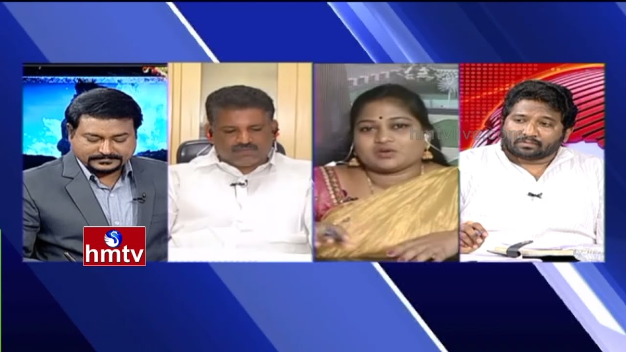 Special Discussion on Pawan Kalyan Support Youth on AP Special Status Protest at Rk Beach | HMTV
