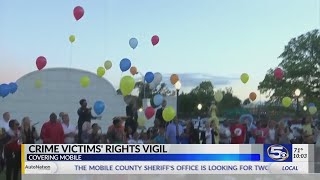 Vigil for crime victims on anniversary of Anesa Baker's death