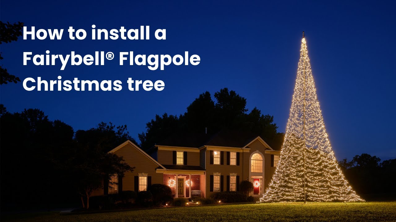 Installing a Fairybell® in an existing flagpole