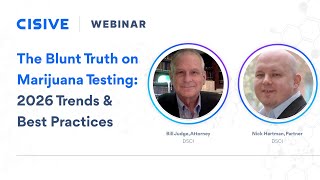 [WEBINAR] The Blunt Truth on Marijuana Testing: 2026 Trends & Best Practices