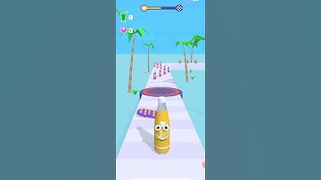 💛❤️Juice Run!💛❤️#shorts  #games #satisfying #gameplay