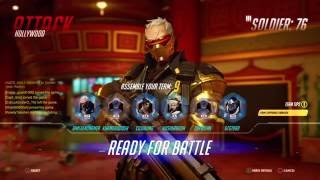 Overwatch gameplay - Golden 76