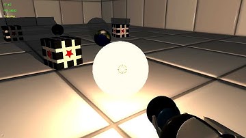 Omni-directional point light using cube mapped shadows