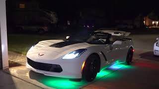 Corvette C7 Light Show