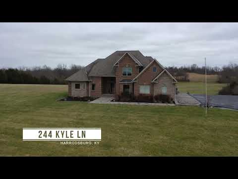 244 Kyle Ln, Harrodsburg, KY home video tour