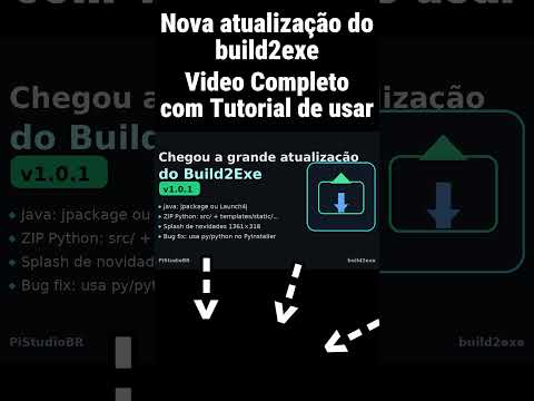 Assista o video completo de nova atualização de build2exe
