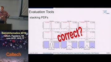 From Photometric Redshift to Improved Weather Forecasts - Kai Polsterer - 6/25/2019