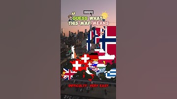 Guess what this map means! #shorts #europe