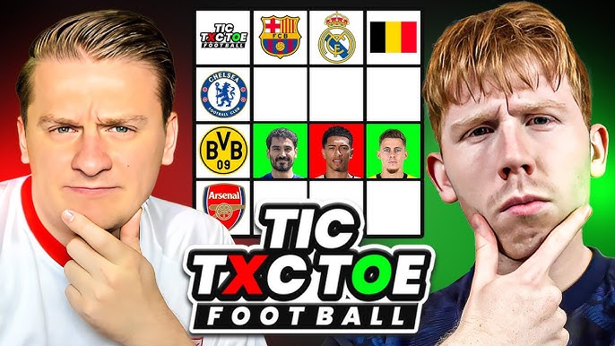 OneTwo Tv on X: Football Tic Tac Toe. We played this before