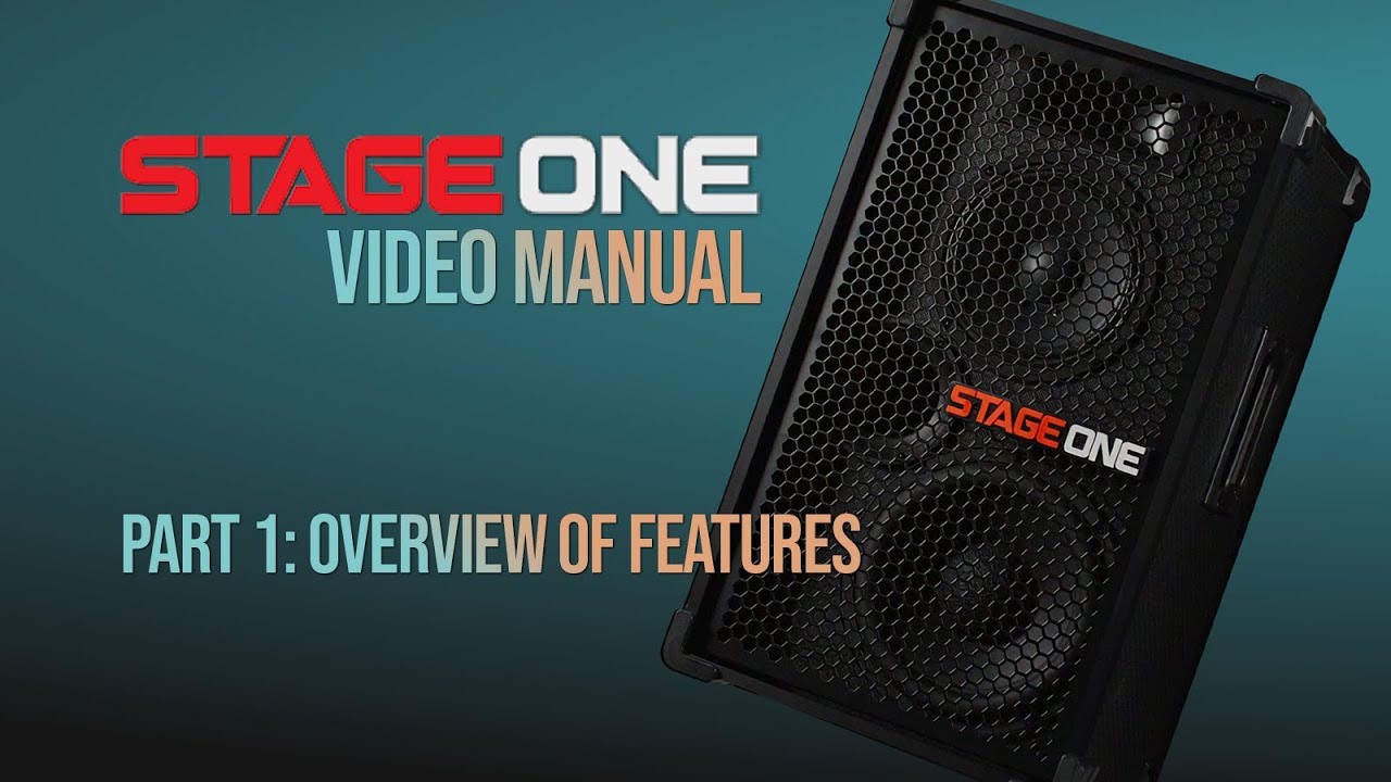 Electrotec STAGE ONE // Part 1: Overview of Features (Video Manual)