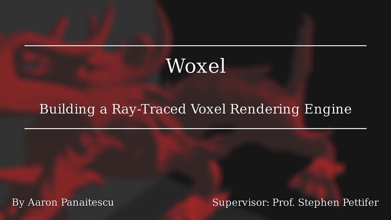 Ray-Traced Voxel Rendering Engine