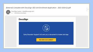 How to Complete the EES Enrollment Application