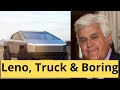 Jay Leno Talks Tesla Cybertruck and His Ride in the Boring Tunnel