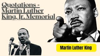 The Best  Quotes From Martin Luther King, Jr  ...The man with the dream and the righteous son
