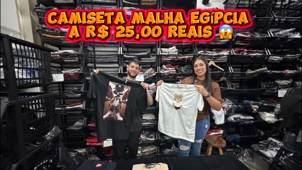 ⚠️🔥 MALHA EGÍPCIA A R$ 25,00 reais / O MELHOR FORNECEDOR 👀