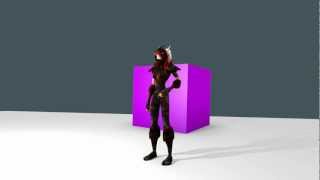 Blender - Blood Elf Jump