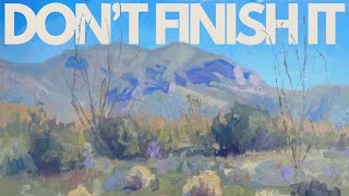 Perfectionism Will Ruin Your Art | Plein Air Demo