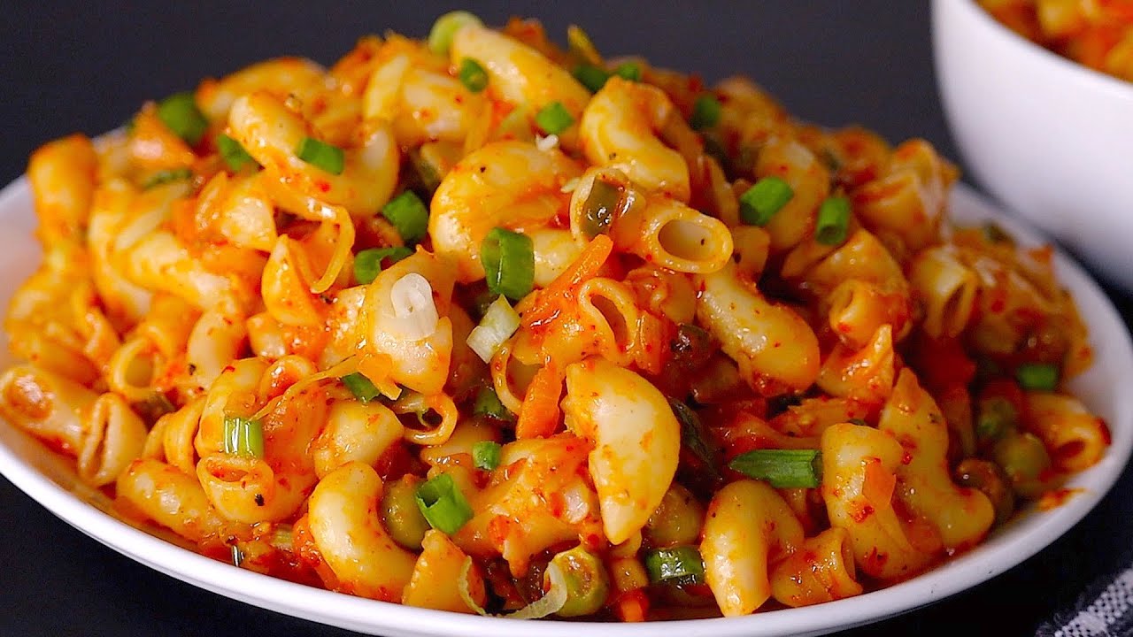 ఎలాంటి సాసులు లేకుండా కేవలం ఇంట్లో ఉన్న వాటితోనే చేసుకొనే మసాలా పాస్తా😋👌Masala Macaroni Pasta Recipe