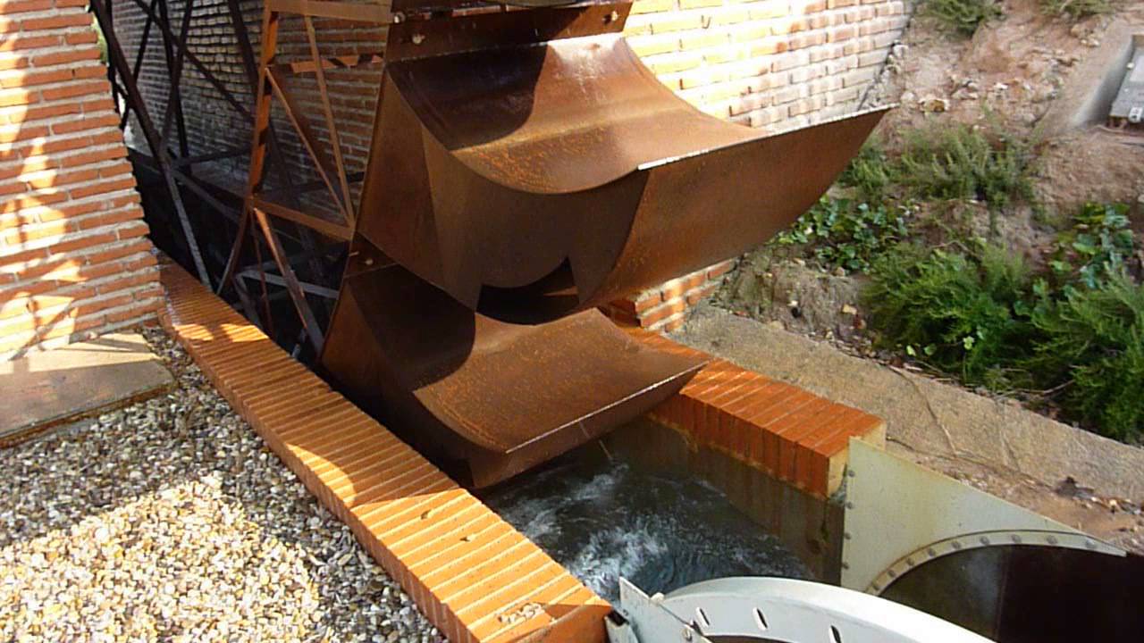 Aranjuez. Funcionamiento de una noria.