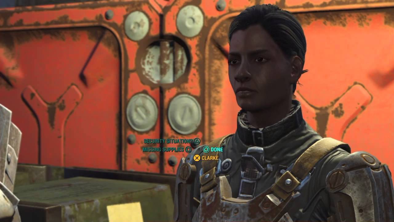 Fallout 4 Ps4 Duty Or Dishonor Question Clarke And Lucia Find Evidence Shadow Initiate Clark Youtube