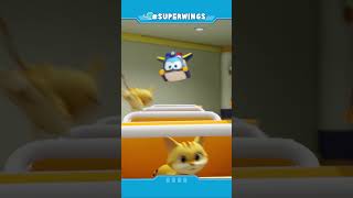 [SUPERWINGS #shorts] Train of the Pet Hotel | Superwings | Super Wings #superwings #jett