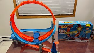 Hot Wheels Massive Loop Mayhem Track Set - Unboxing, Demonstration, and Review