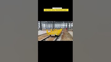 Factory Motorized Rail Transfer Cart #trolley #befanby