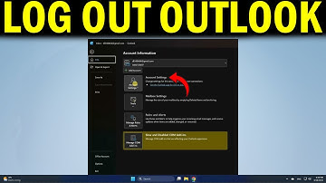 How To Log Out Outlook
