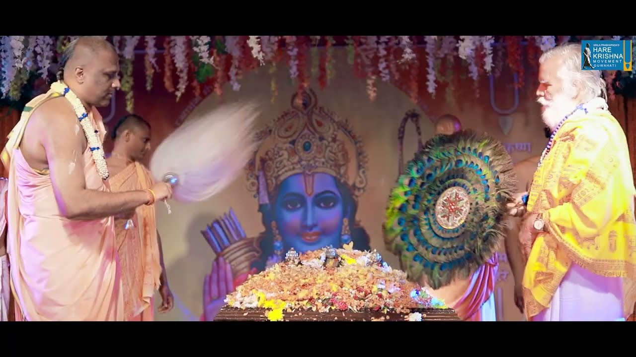 Glimpses of Sri Ramanavami celebrations - Hare Krishna Mandir Guwahati