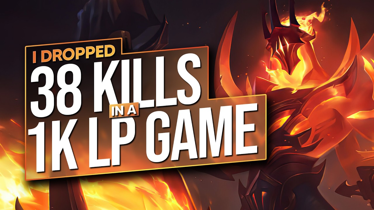 I DROPPED 38 KILLS IN A 1000 LP CHALLENGER GAME
