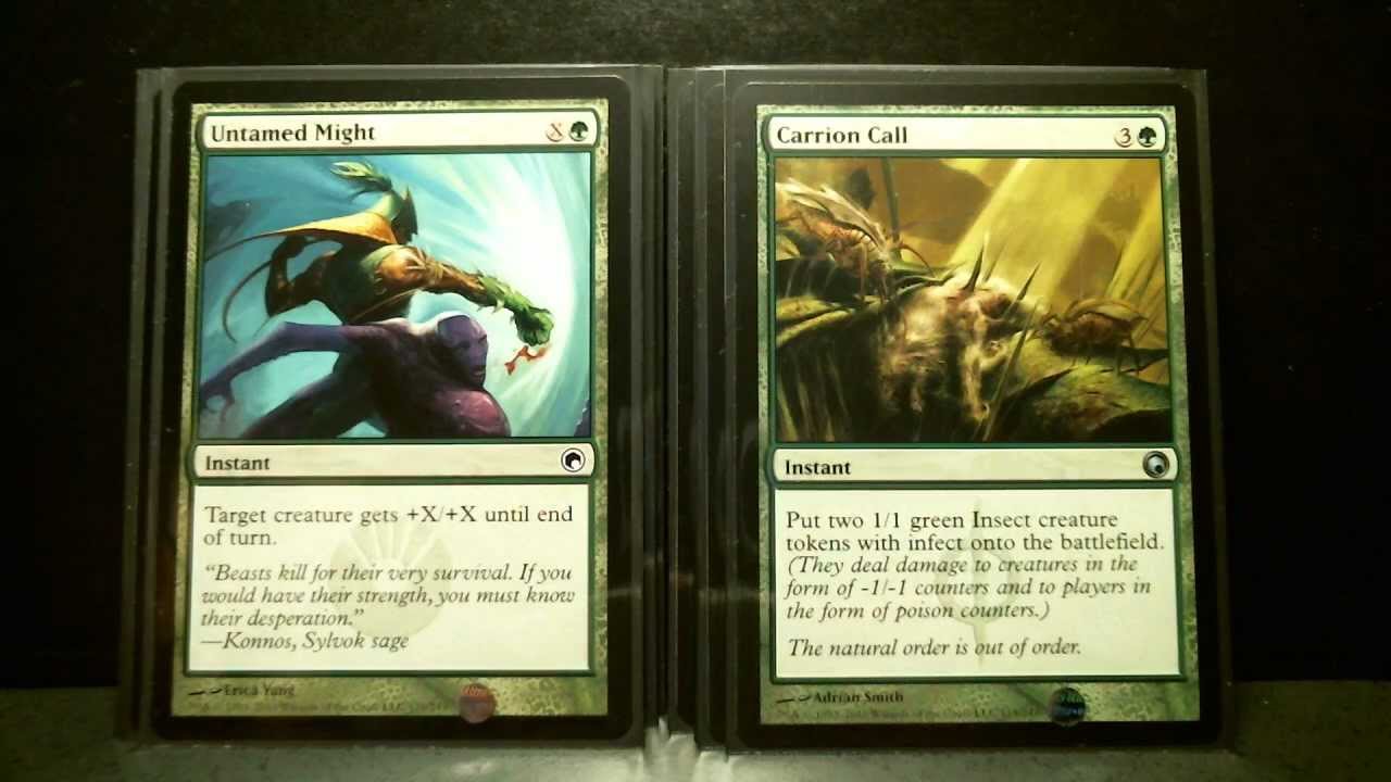 Infect Cube Blue and Green Cards Magic - YouTube