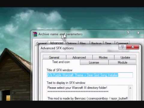 Making a simple Installer using "Winrar"