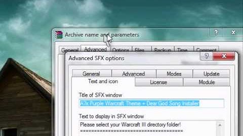 Making a simple Installer using "Winrar"
