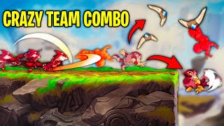 The CRAZIEST Brawlhalla Team Combos!